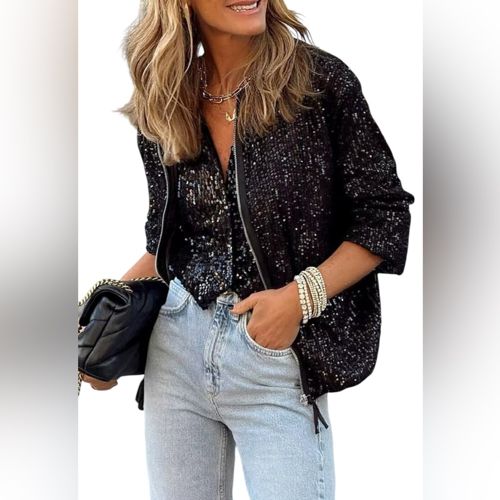 Sequin Jacket